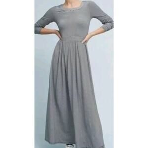 Sunday in Brooklyn Gray Midi Dress